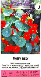Nasturtium Baby Red Flower Seeds